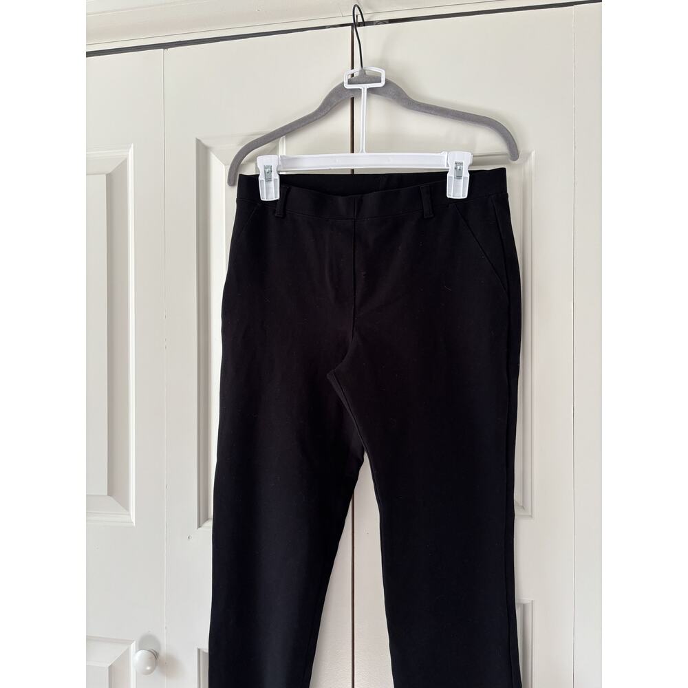 Quince Black Mid-Rise Pants Medium Women - Picture 3 of 8
